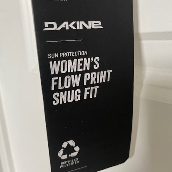 NWT DaKine Surf Flow Snug Fit Palm Blue Longsleeve Rash Guard Large - Picture 9 of 13